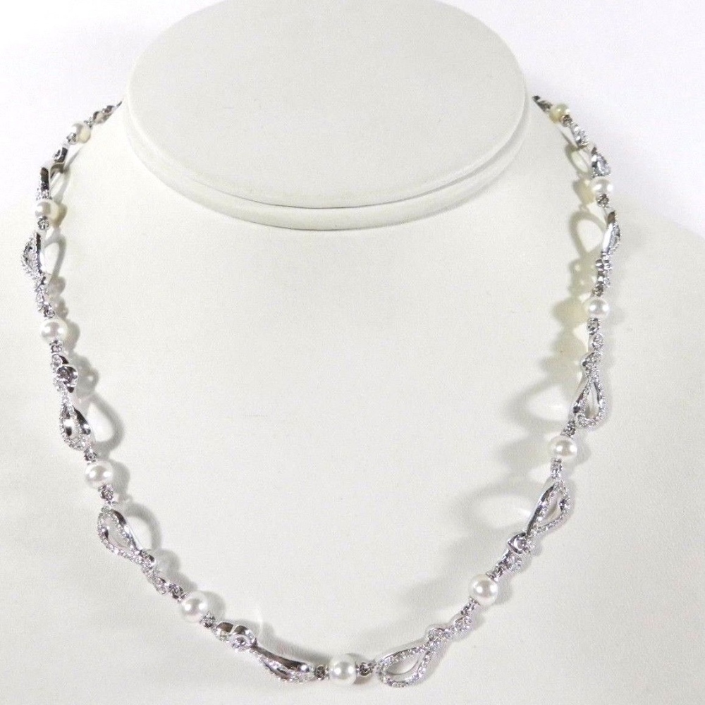Eliot Danori by Nadri Rhodium-Plated  Necklace
